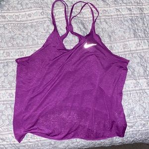 Purple Nike tank NWOT